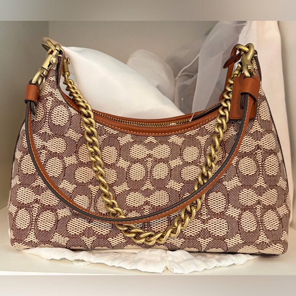 Coach Juliet Shoulder Bag 25 In Signature Textile Jacquard - Picture 4 of 7